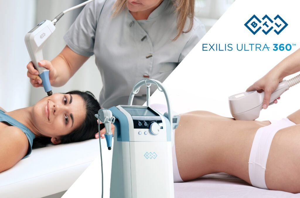 Radiofrecuencia monopolar y ultrasonido para estética facial y corporal, BTL Exilis Ultra 360